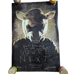 You're Next 2011 Original Advance Teaser Movie Poster 27x40 Sharni Vinson D/S